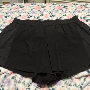 Women's Black Athletic Shorts